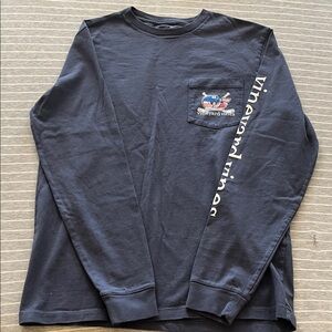 NWOT Vineyard Vines Men's size xs hockey Long Sleeve Tee